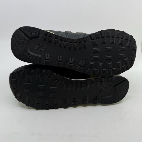 NEW BALANCE Men's 574 SYO Sea Salt Outer Space Nubuck - Picture 6 of 13